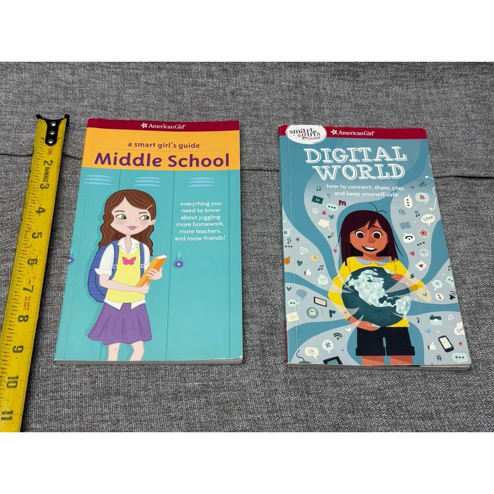 2 American Girl Preteen Books Middle School Digital World